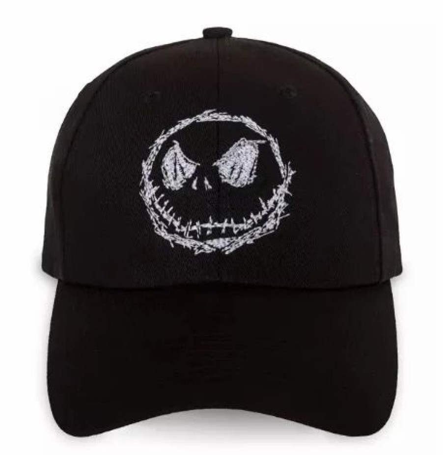 Hats * | Disney Hat Baseball Cap Jack Skellington Glow-In-The-Dark