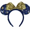 Hats * | Disney Loungefly Ears Headband 50Th Anniversary Mickey & Friends