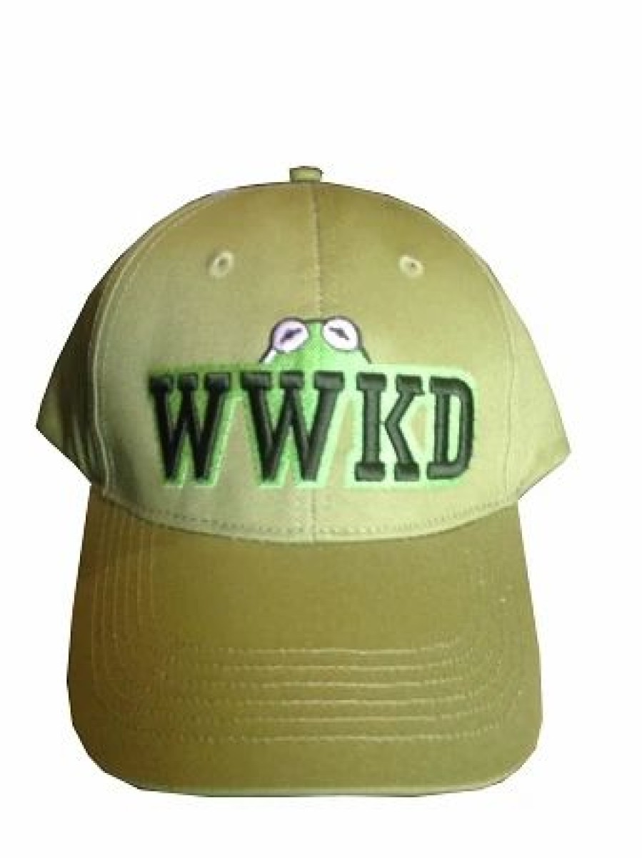 Hats * | Disney Hat Baseball Cap Wwkd What Would Kermit Do?