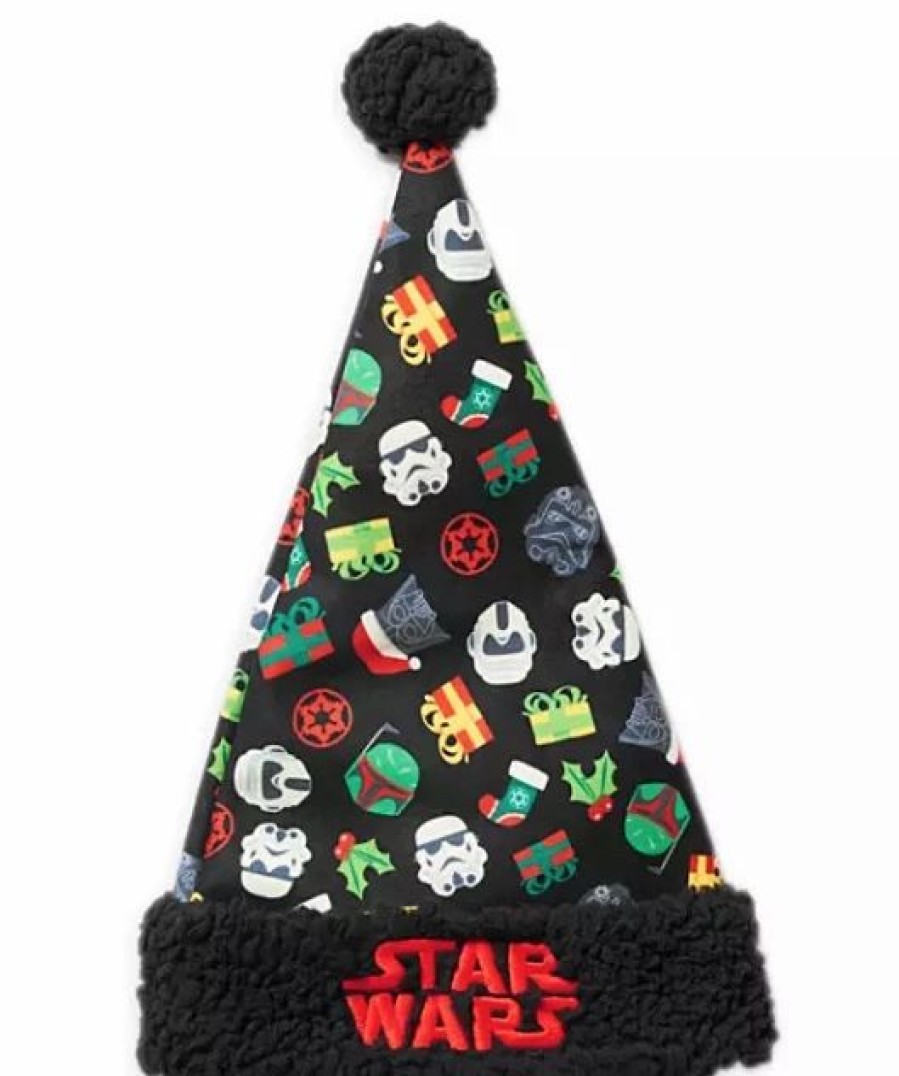 Hats * | Disney Holiday Santa Hat For Adults Star Wars Print