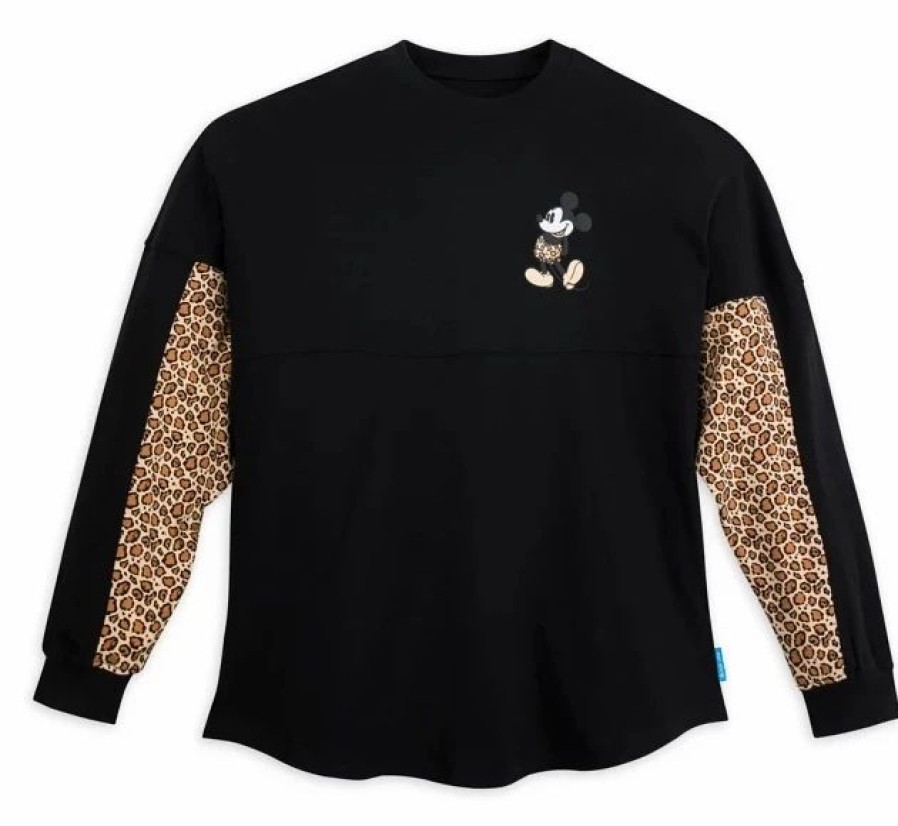 Adult * | Disney Spirit Jersey For Adults Mickey Mouse Animal Print