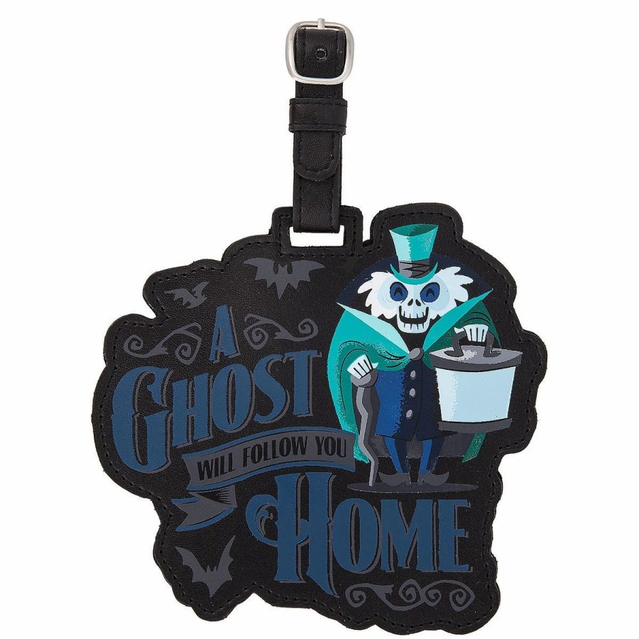 Bags And Totes * | Disney Luggage Bag Tag Haunted Mansion Ghost Will Follow You Home