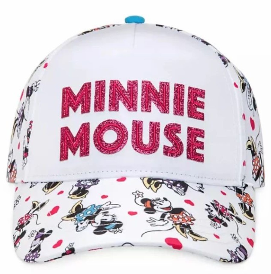 Hats * | Disney Hat Baseball Cap Minnie Mouse Logo Fantastic 5