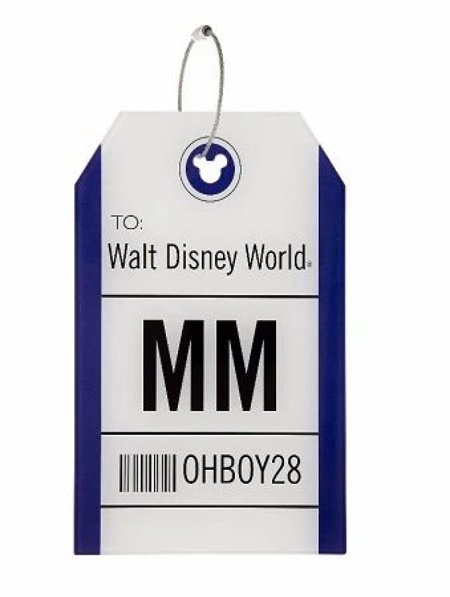 Bags And Totes * | Disney Luggage Bag Tag Tag Mickey Mouse Walt Disney World