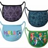 Accessories * | Disney Face Mask Set Disney Attractions Set Of 4