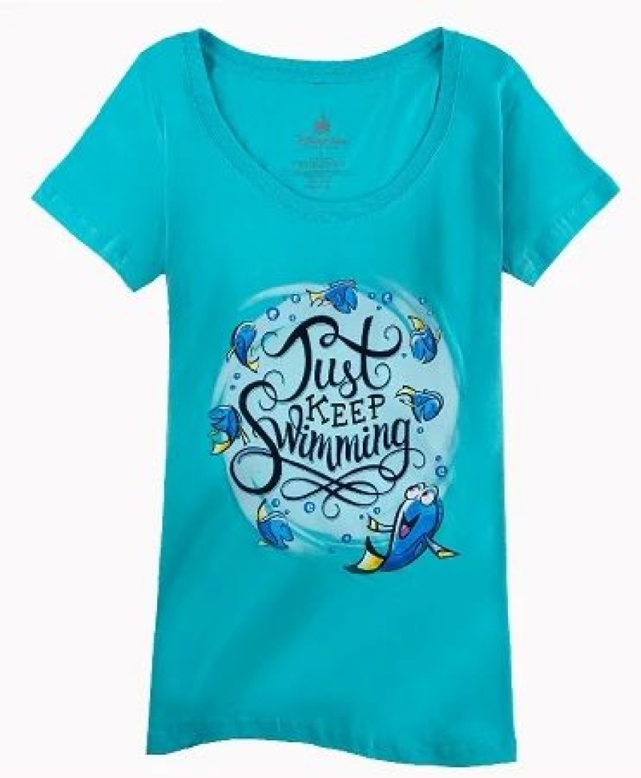 Adult * | Disney Shirt For Women Dory Just Keep Swimming