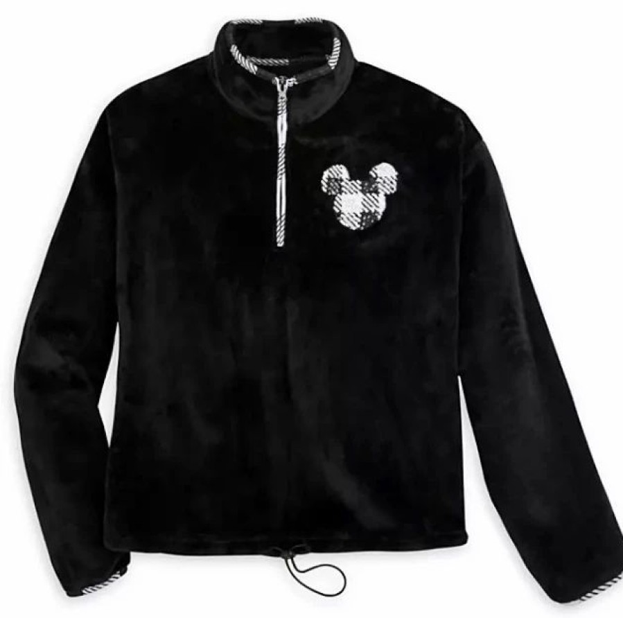 Adult * | Disney Pullover For Women Mickey Sequin Icon Velvet