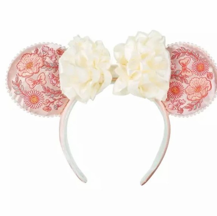 Hats * | Disney Ears Headband Minnie Mouse Regency Ruffles