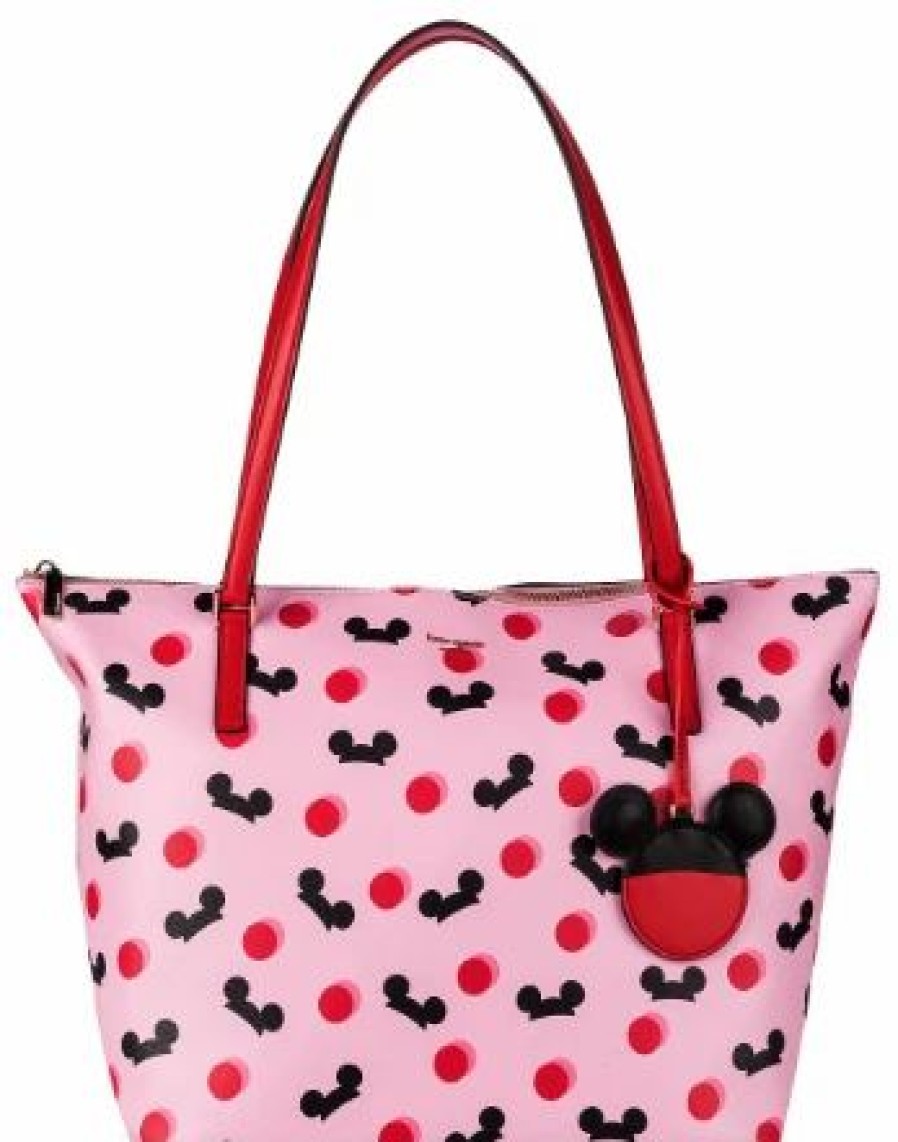 Bags And Totes * | Disney Kate Spade Tote Bag Mickey Mouse Ear Hat Pink