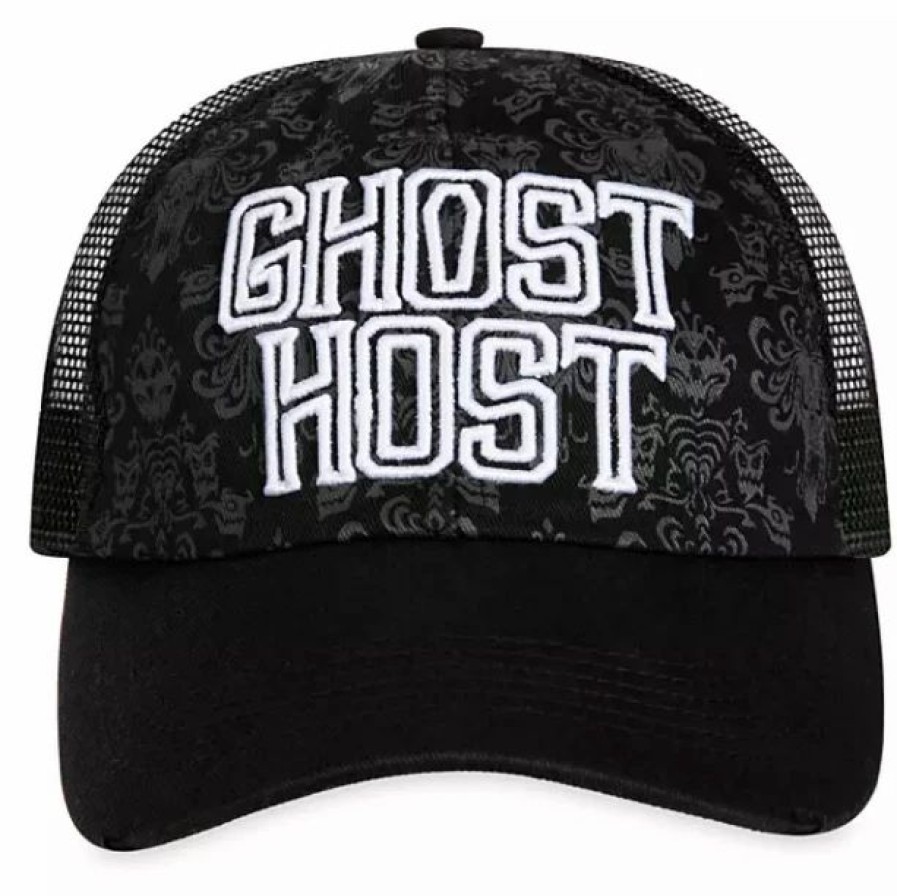 Hats * | Disney Hat Baseball Cap Ghost Host Haunted Mansion