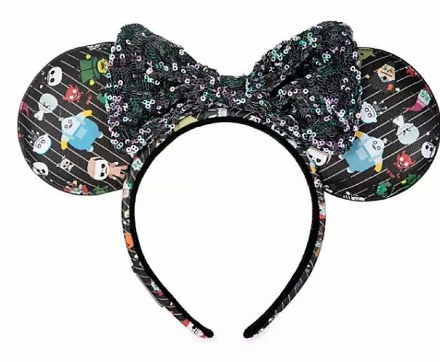 Hats * | Disney Loungefly Ears Headband Nightmare Before Christmas