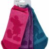 Socks * | Disney Socks For Women Fuzzy Mickey Mouse Portrait 3 Pack