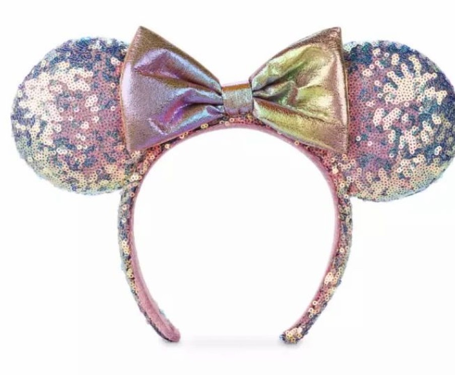 Hats * | Disney Ears Headband 50Th Anniversary Earidescent