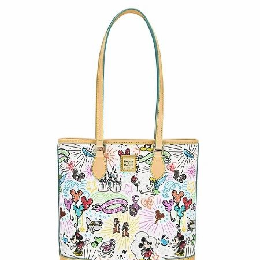 Bags And Totes * | Disney Dooney & Bourke Bag Sketch Shopper Tote