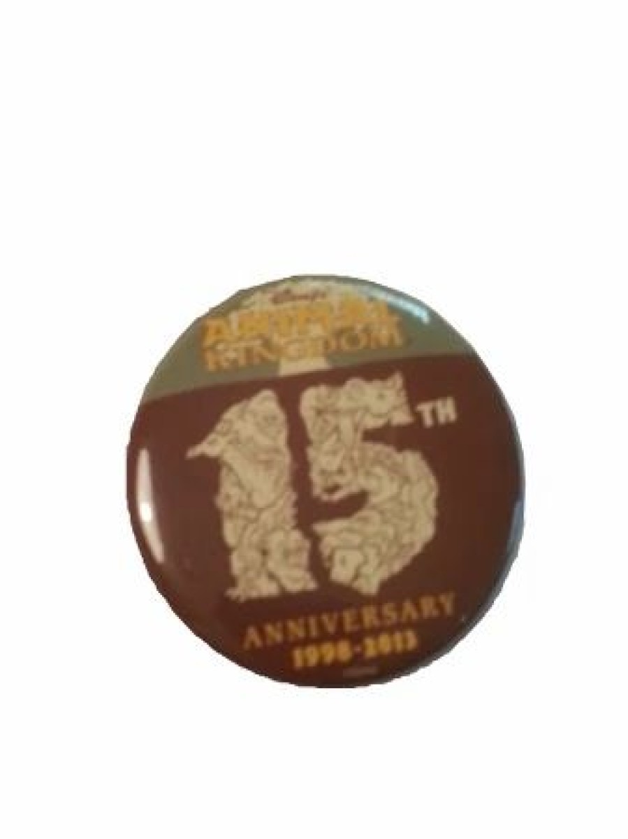 Accessories * | Disney Souvenir Button Animal Kingdom 15Th Anniversary