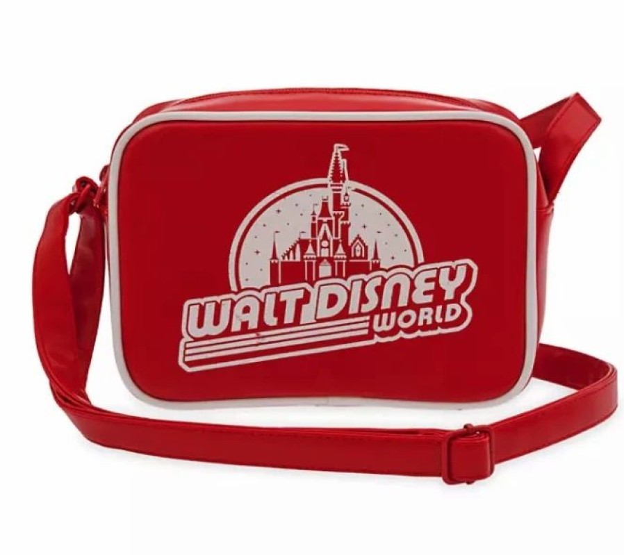 Bags And Totes * | Disney Crossbody Bag Walt Disney World Retro Airline