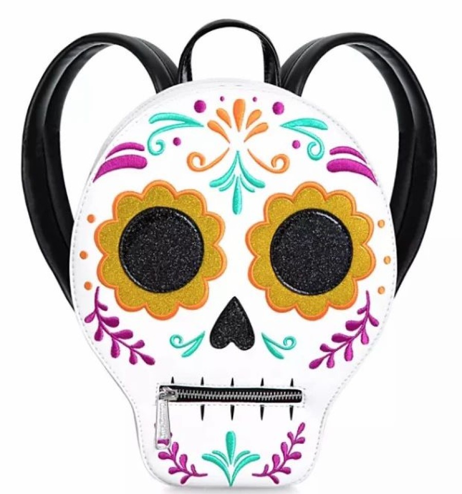 Bags And Totes * | Disney Loungefly Backpack Coco Sugar Skull