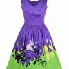 Adult * | Disney Dress For Women The Dress Shop Maleficent Purple & Green