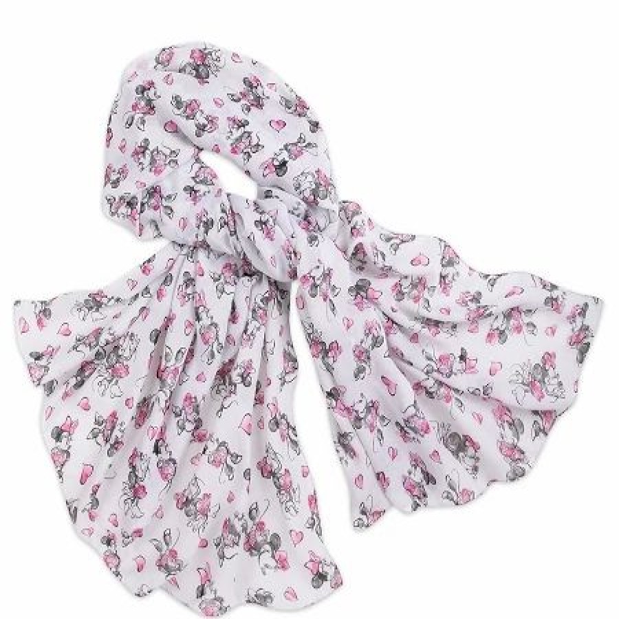 Accessories * | Disney Scarf Sweet Minnie Mouse