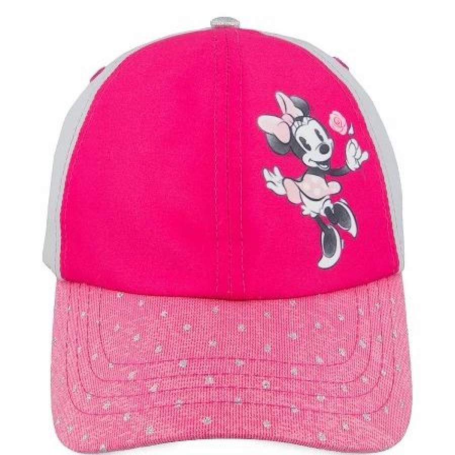 Hats * | Disney Hat Baseball Cap Sweet Minnie Mouse Youth