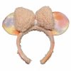 Hats * | Disney Ears Headband Minnie Mouse Sherpa Tie Dye