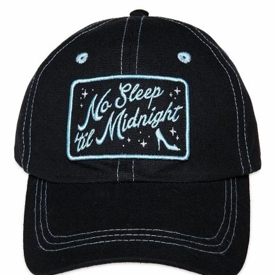 Hats * | Disney Hat Baseball Cap Cinderella No Sleep Til Midnight