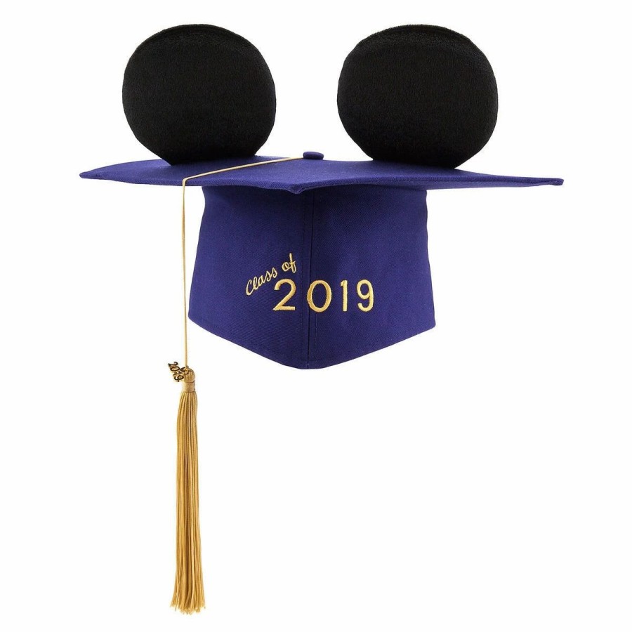 Hats * | Disney Hat Mickey Ears Graduation Cap Class Of 2019 Mortarboard