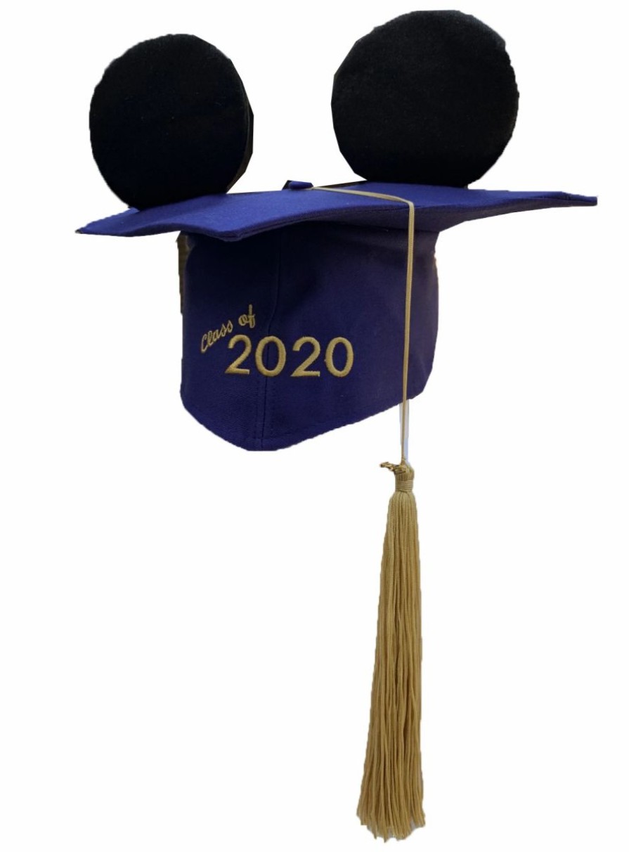 Hats * | Disney Hat Mickey Ears Graduation Cap Class Of 2020 Mortarboard