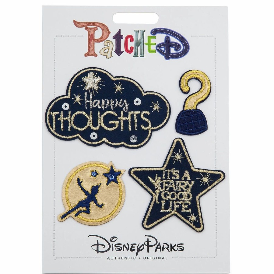 Accessories * | Disney Iron On Patch Set Patched Peter Pan