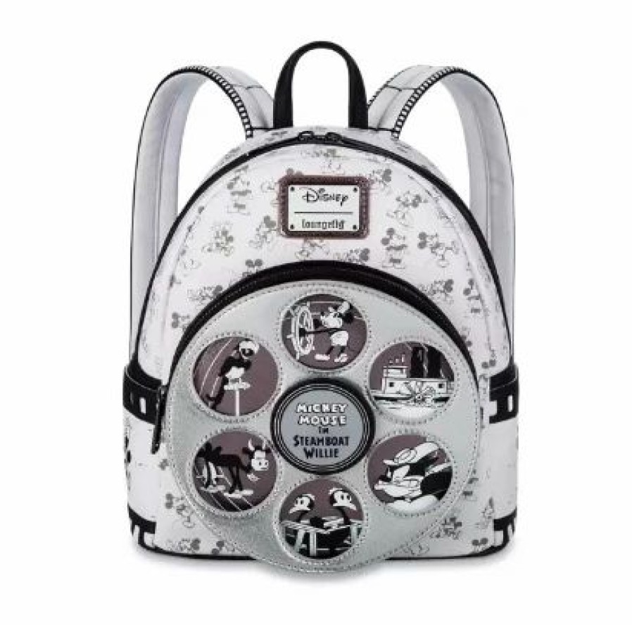 Bags And Totes * | Disney Loungefly Backpack Disney100 Steamboat Willy