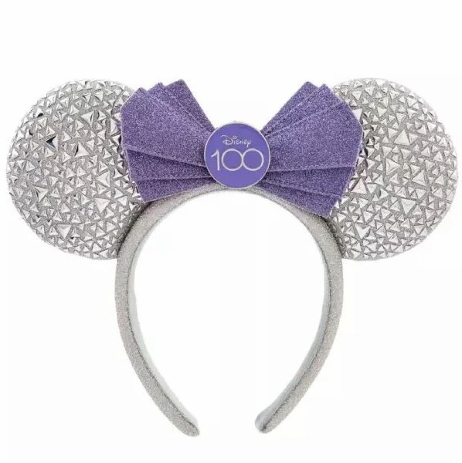 Hats * | Disney Ears Headband Disney100 Minnie Mouse