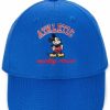 Hats * | Disney Hat Baseball Cap Nike Mickey Mouse Athletic Blue