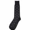 Socks * | Disney Dress Socks For Men Mickey Mouse Icons Black