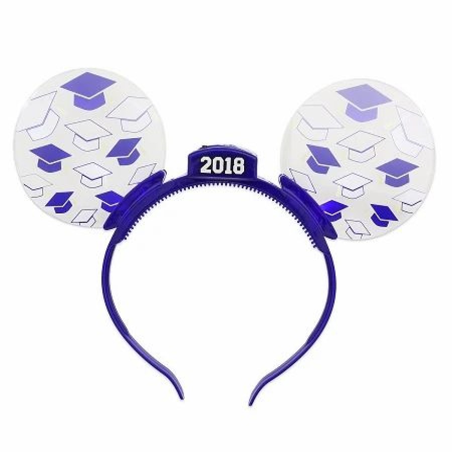 Hats * | Disney Glow Ears Headband 2018 Graduation Ears