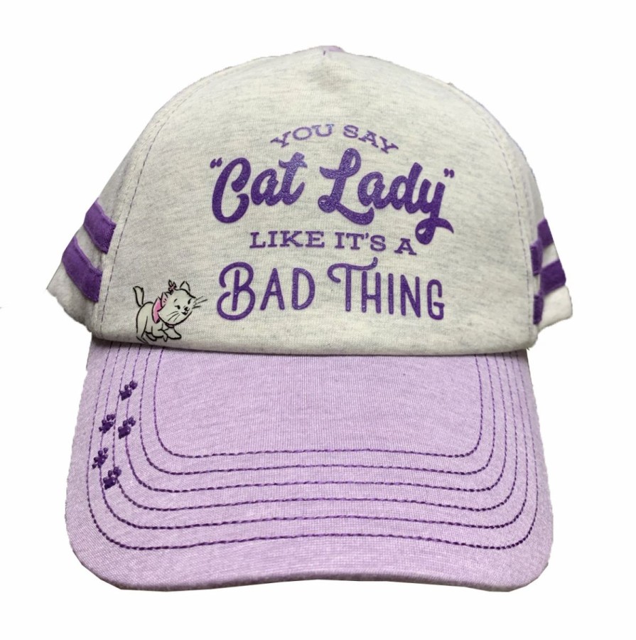 Hats * | Disney Hat Baseball Cap You Say Cat Lady Like It'S A Bad Thing