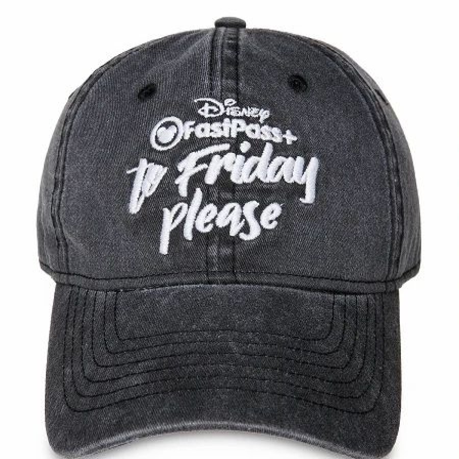 Hats * | Disney Hat Baseball Cap Disney Parks Fastpass To Friday