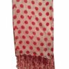 Accessories * | Disney Scarf Mickey Mouse Polka Dots Icons Red & White