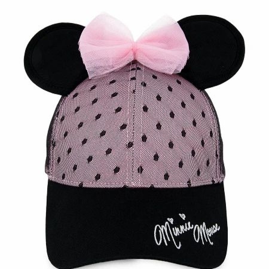 Hats * | Disney Hat Baseball Cap Sweet Minnie Mouse