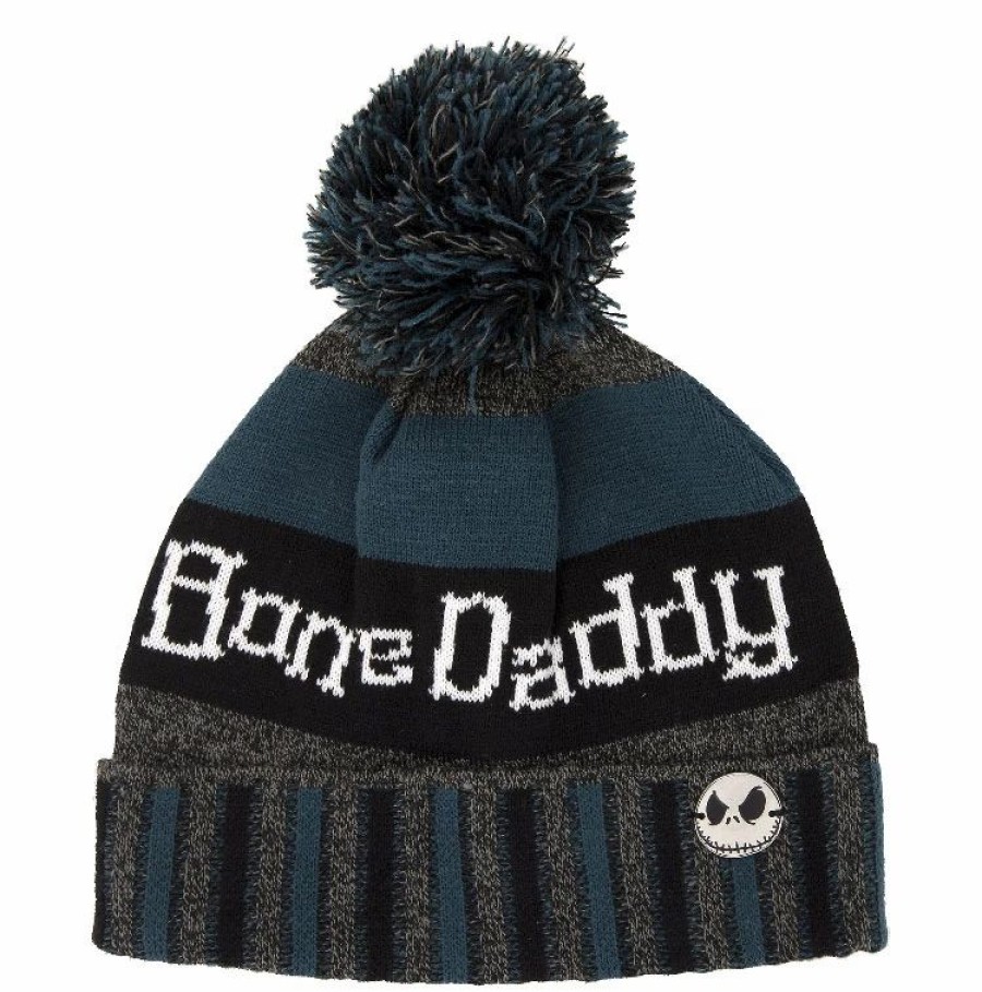 Hats * | Disney Knit Hat Jack Skellington Bone Daddy