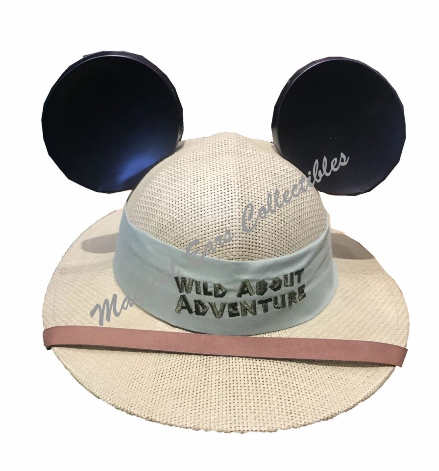 Hats * | Disney Hat Ears Hat Animal Kingdom Mickey Ears Youth