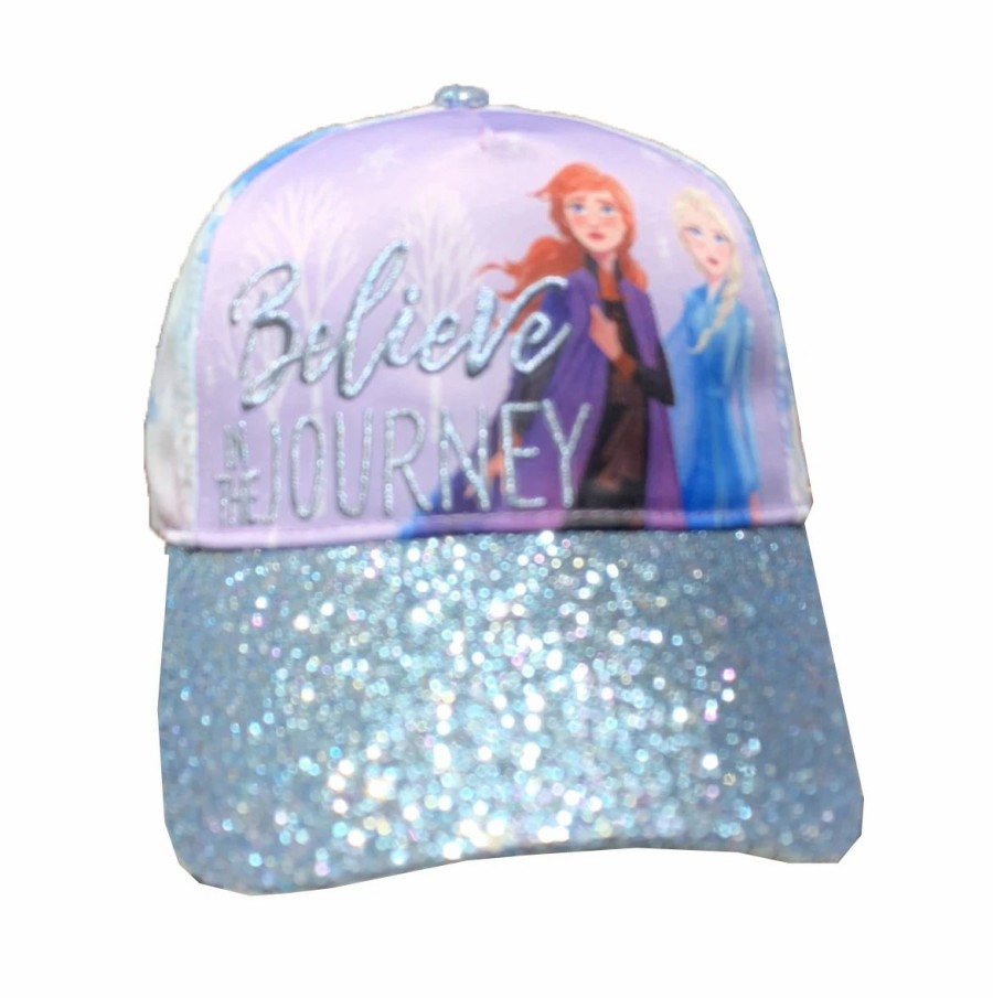 Hats * | Disney Hat Baseball Cap Frozen Believe In The Journey