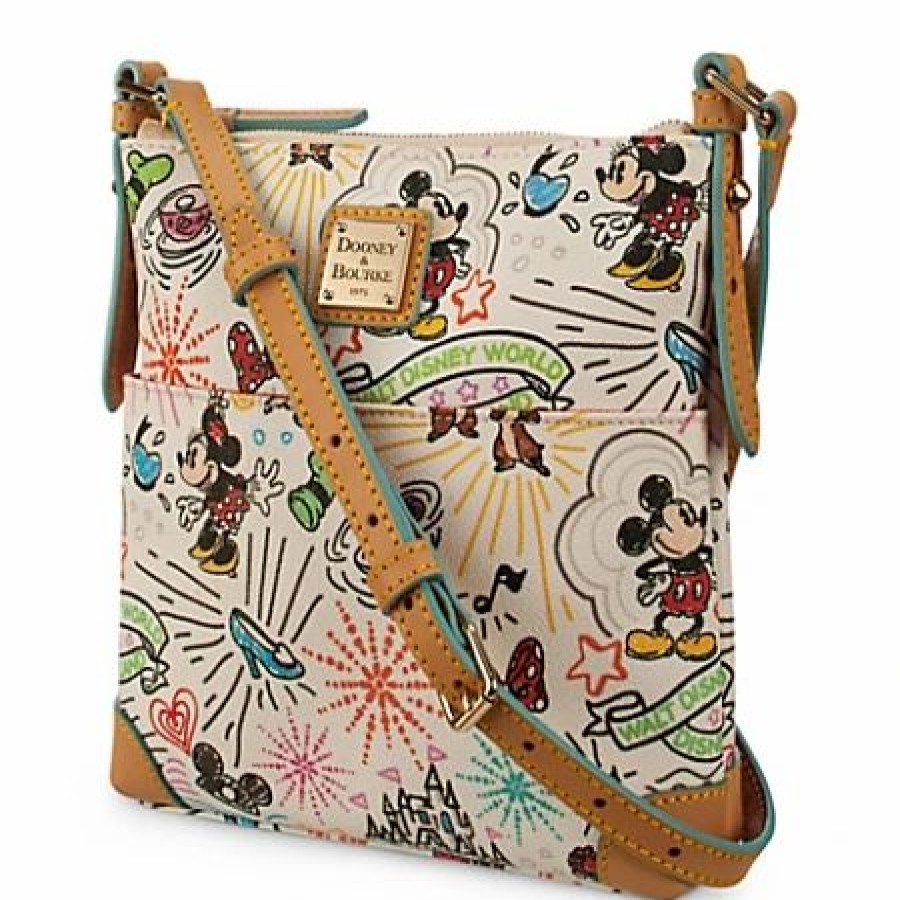 Bags And Totes * | Disney Dooney And Bourke Bag Sketch Crossbody