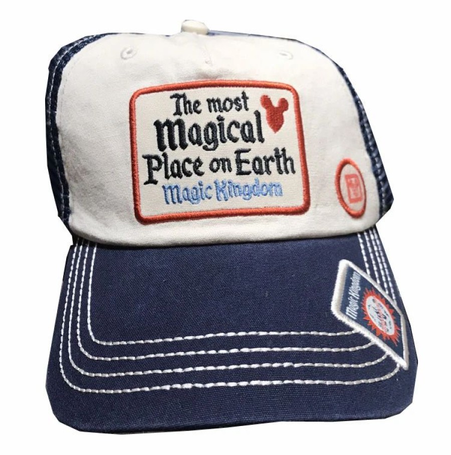 Hats * | Disney Hat Baseball Cap The Most Magical Place On Earth