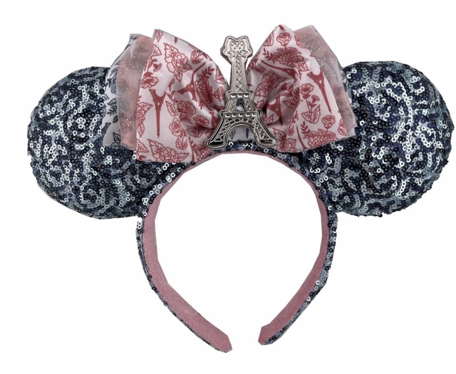 Hats * | Disney Ears Headband Minnie Mouse Paris Eiffel Tower