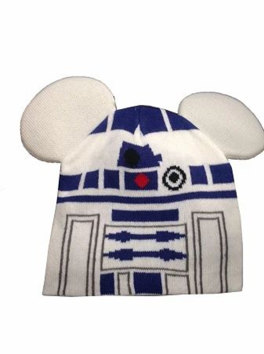 Hats * | Disney Hat Beanie Hat R2-D2 With Mickey Ears Youth