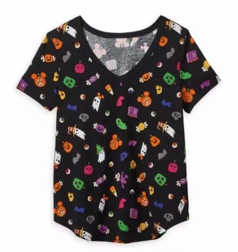 Adult * | Disney Shirt For Women 2022 Halloween All Over Print