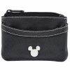 Accessories * | Disney Wallet Mickey Icon Zip Pocket