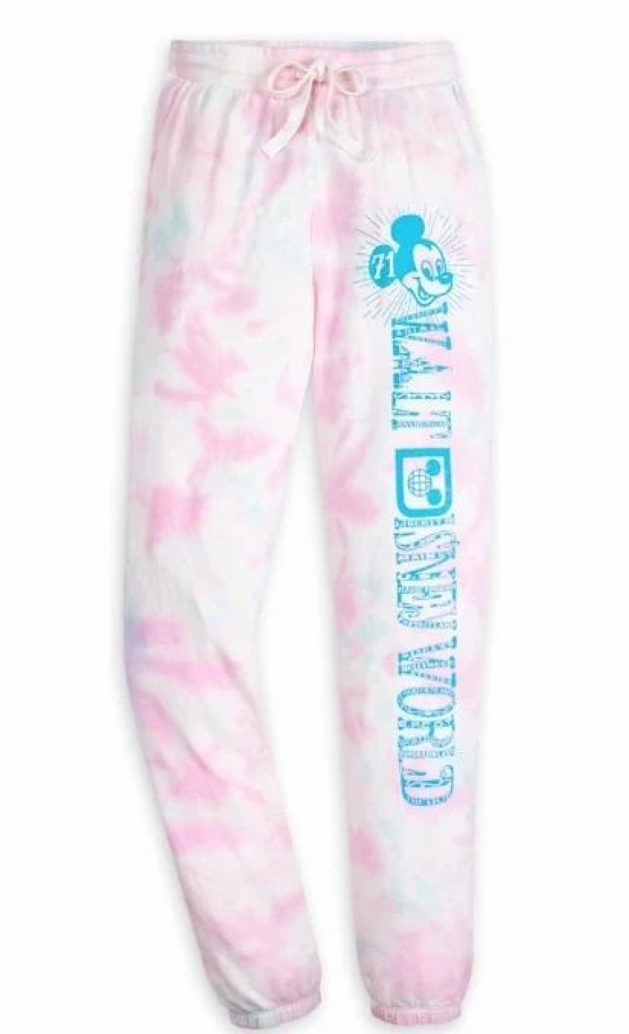 Adult * | Disney Lounge Pants For Women Walt Disney World Pink Faded Color