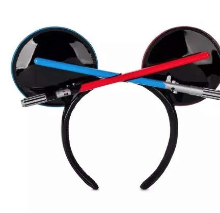 Hats * | Disney Ears Headband Lightsaber Star Wars