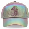 Hats * | Disney Hat Baseball Cap 50Th Anniversary Mickey Earidescent